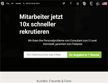 Tablet Screenshot of holgerbroeer.com